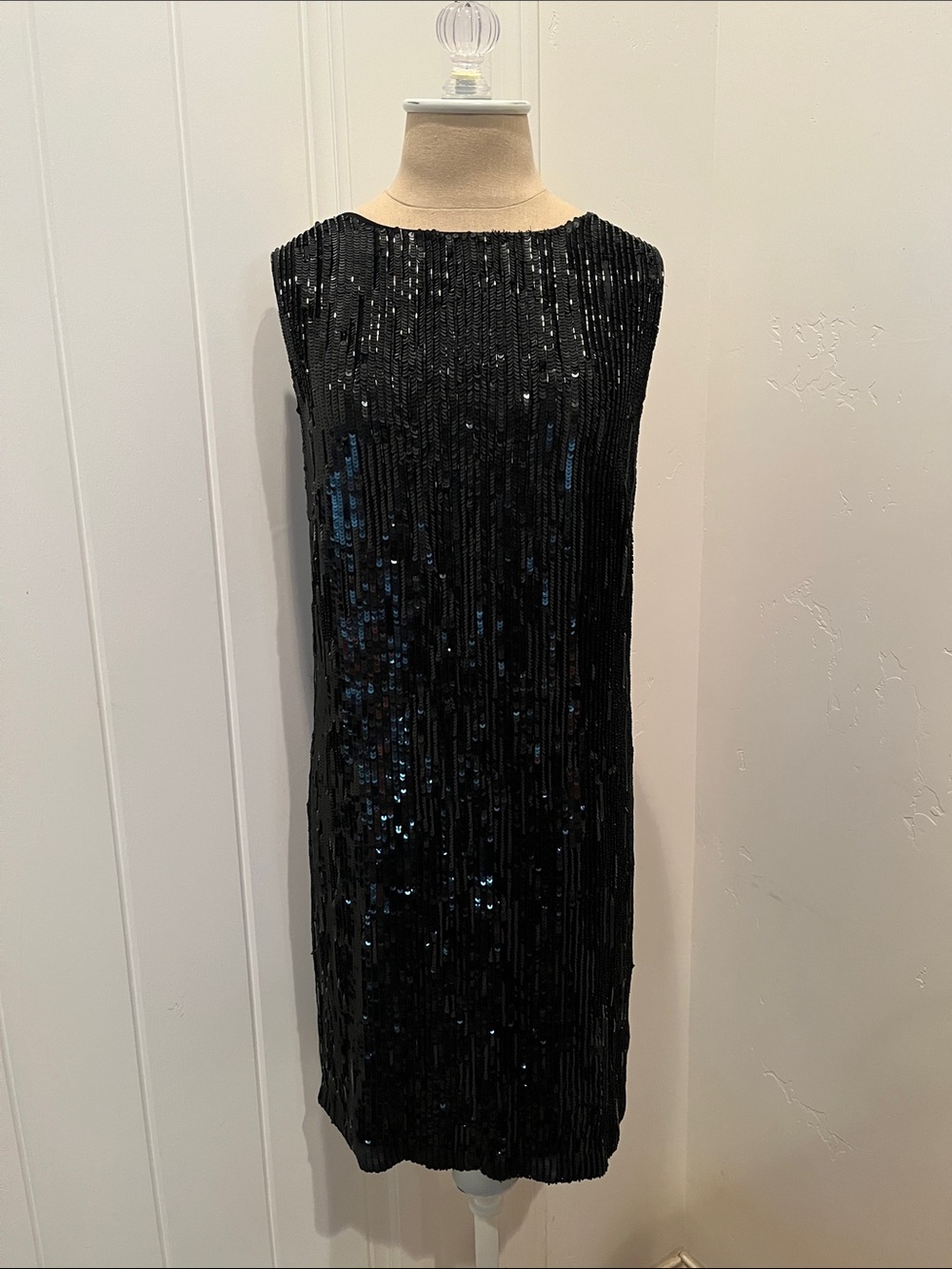 All Saints Lucia Sequin and Beaded Dress